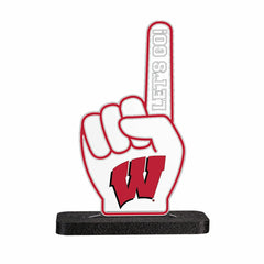 University of Wisconsin-Madison College Foam Finger Desklite LED Décor