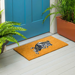 Coir Mat, 16"x28", US Naval Academy
