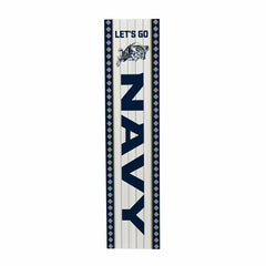 47" Double Sided Leaner, US Naval Academy, Christmas