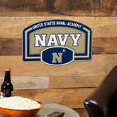 US Naval Academy USA Embossed Steel Wall Sign, 11" x 17"