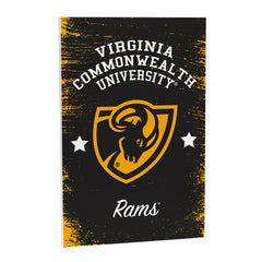 Virginia Commonwealth University Wood Wall Sign, 16x24