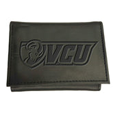 Virginia Commonwealth University (VCU), Tri-Fold Wallet, Black