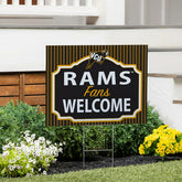 Virginia Commonwealth University Coroplast Yard Sign, "Fans Welcome"