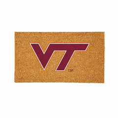 Coir Mat, 16"x28", Virginia Tech