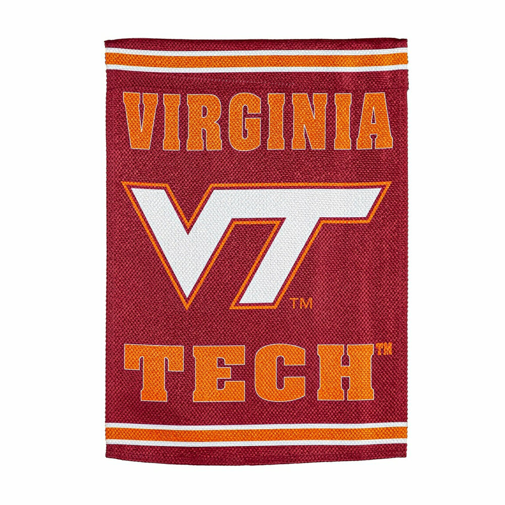 Embossed Suede Flag, GDN Size, Virginia Tech