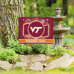 Virginia Tech Yard Sign, Patriotic