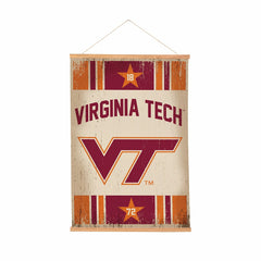 Virginia Tech, Canvas Wall Tapestry, Medium, 36x24