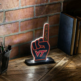 Virginia Tech College Foam Finger Desklite LED Décor