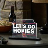 Virginia Tech College Rectangle Desklite LED Décor
