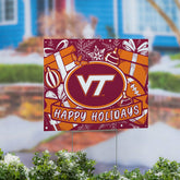 Virginia Tech Yard Sign, Holiday