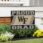 Wake Forest University Coroplast Yard Sign Graduate