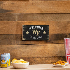 Wake Forest University Wood Wall Sign, 6x11