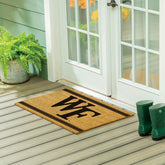 Wake Forest University Large One Color Coir Mat, 36"x24"