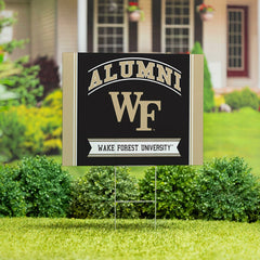 Wake Forest University Coroplast Yard Sign Alumni