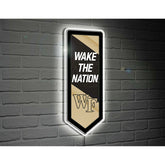 LED Wall Decor, College Football Pennant, Wake Forest University