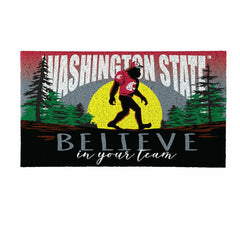 Washington State University Bigfoot PVC Mat, 28"x16"