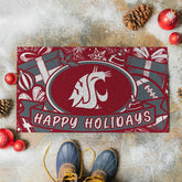 Washington State University Holiday PVC Mat, 28"x16"