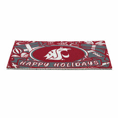 Washington State University Holiday PVC Mat, 28"x16"