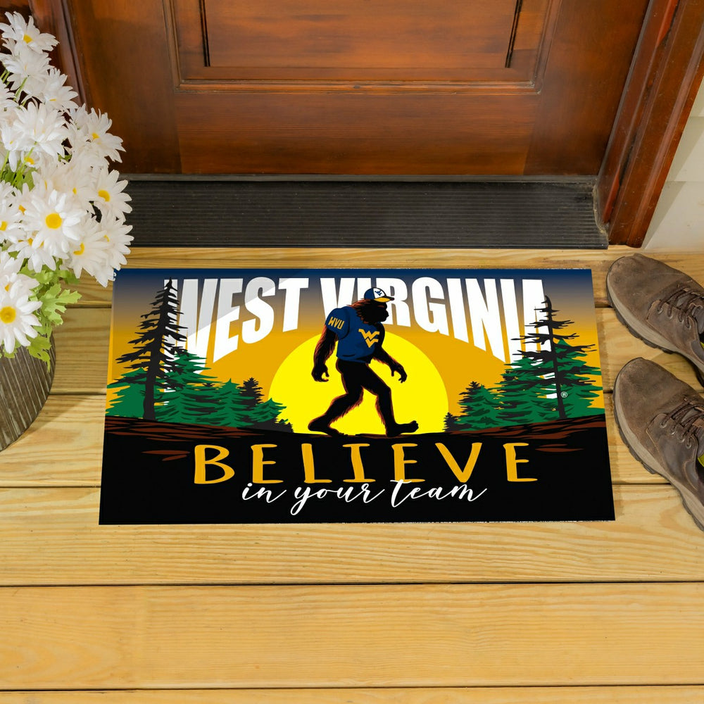 West Virginia University Bigfoot PVC Mat, 28"x16"