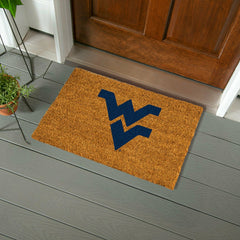 Coir Mat, 16"x28", West Virginia University