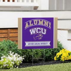 Western Carolina University Coroplast Yard Sign Alumni