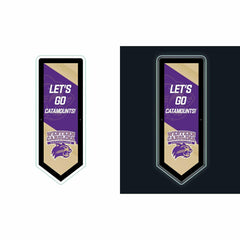 LED Wall Decor, Pennant, Western Carolina University