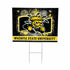 Wichita State University Yard Sign, Patriotic