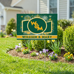 William & Mary Yard Sign, Patriotic