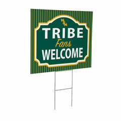 William & Mary Coroplast Yard Sign, "Fans Welcome"