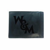Front Pocket Wallet w/ RFID Blocking, William & Mary, Black