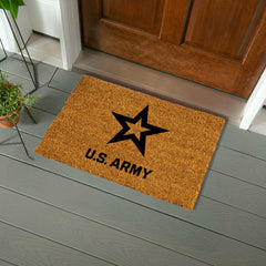 Coir Mat, 16"x28", US Army