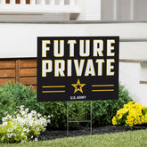 US Army Coroplast Yard Sign