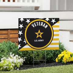 US Army Coroplast Yard Sign