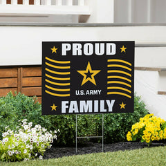 US Army Coroplast Yard Sign
