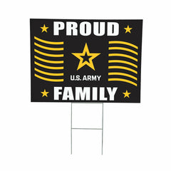 US Army Coroplast Yard Sign