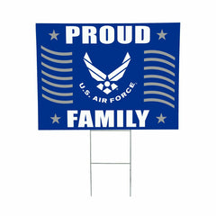 US Air Force Coroplast Yard Sign