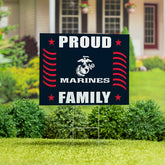 US Marine Corps Coroplast Yard Sign