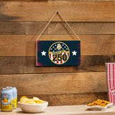 US Navy, 250th Anniversary Wood Wall Sign, 6x11