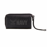 US Navy Black Wristlet Wallet