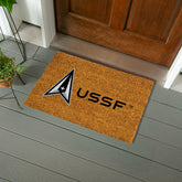 Coir Mat, 16"x28", US Space Force