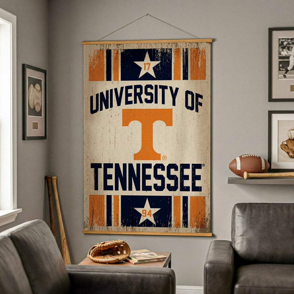 University of Tennessee, Canvas Wall Tapestry, Large, 54x36