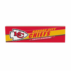Kansas City Chiefs Mantle Sign, Down Home Fans, 5x18
