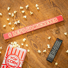 Ohio State University Engraved Wood Sign, 1.5" x 18"