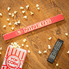 San Francisco 49ers Engraved Wood Sign, 49ers 1.5" x 18"