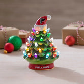 8" LED Ceramic Christmas Tree, Atlanta Falcons