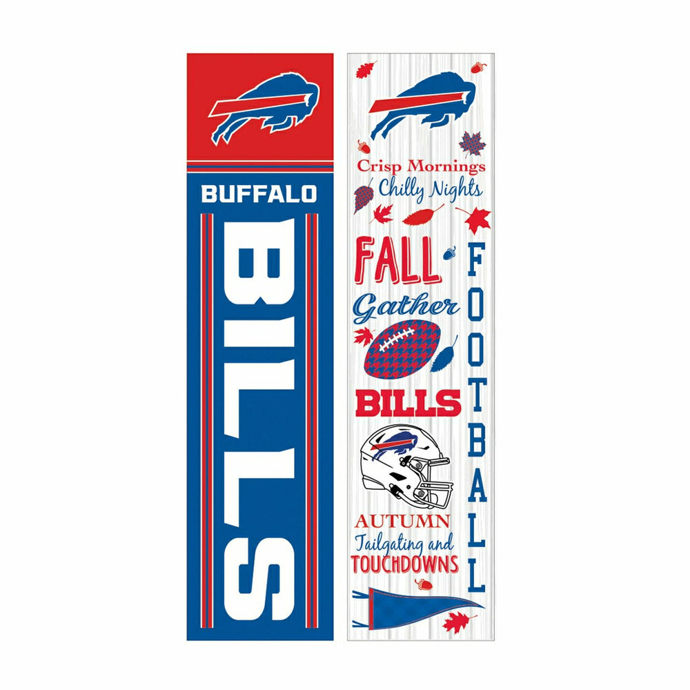 Buffalo Bills 46" Double Sided Leaner, Fall Seasonal