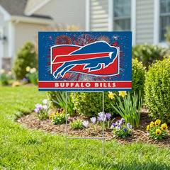 Buffalo Bills Yard Sign, Patriotic