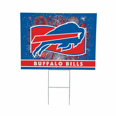 Buffalo Bills Yard Sign, Patriotic