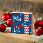 Buffalo Bills Block, Holiday, 6x6