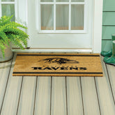 Baltimore Ravens Large One Color Coir Mat, 36"x24"